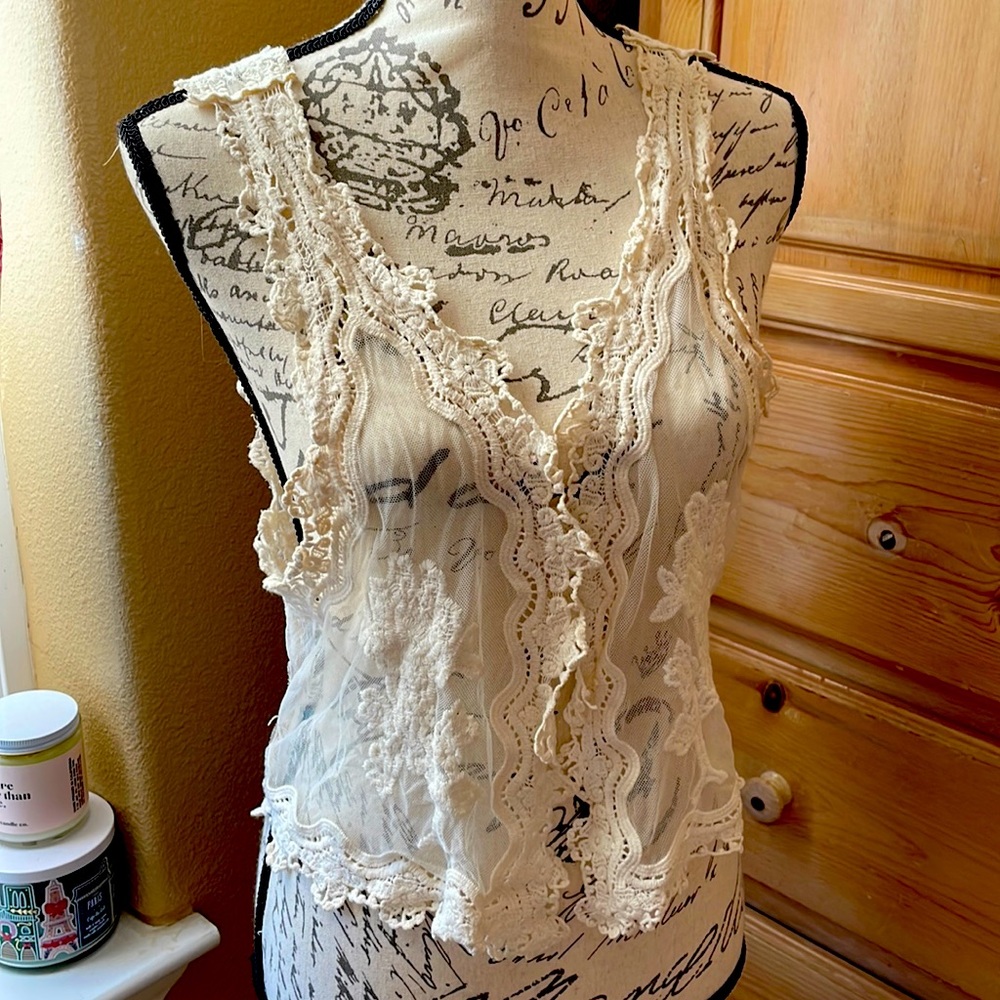 Lace Vest